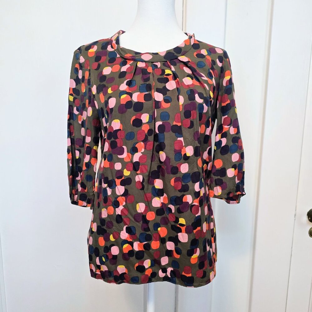 Boden Green Multicolor Women's Top
